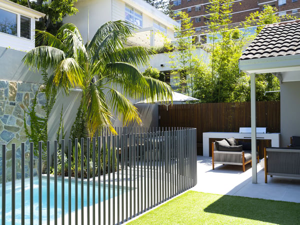 Poolside Outdoor Living Design